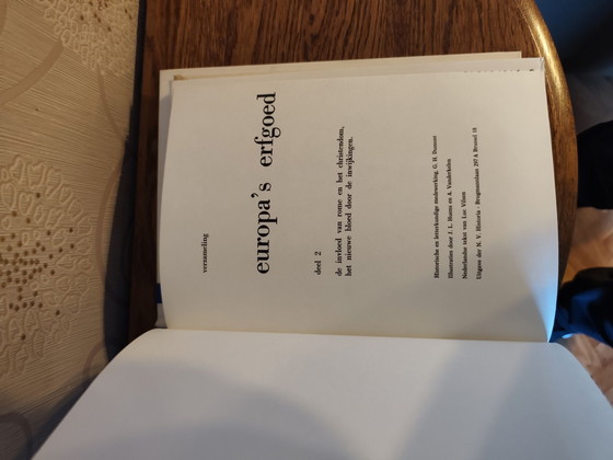 Set di 10 libri vintage Il Patrimonio d'Europa – N.V. Historia, Libri d'arte, Carta (photo 11 of 13)