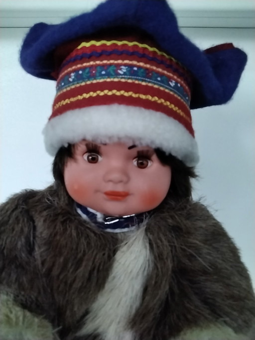 Vintage Pop Van Erkki Juopperi Uit Finland Verzamelstuk Uit 1970 Geen Originele Verpakking – decoratieve objecten, Plastic
