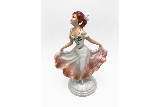 Image 1 of Figur einer Tänzerin von Steatyt, Polen, 1950er/1960er Jahre.