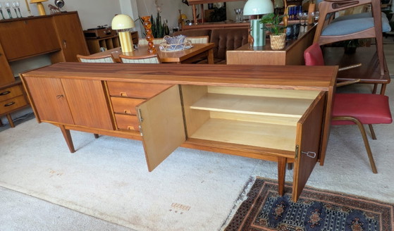 Image 1 of Vintage teak Scandinavian design XL sideboard, dresser