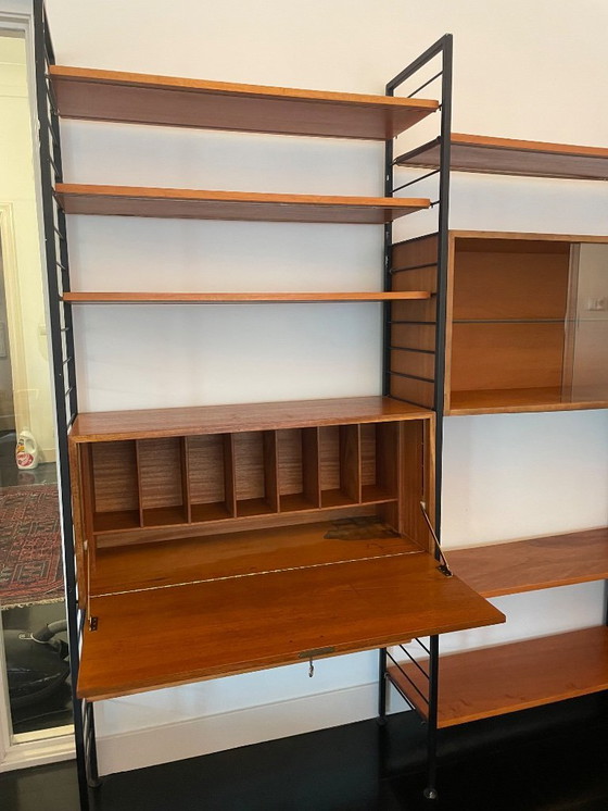 Image 1 of Sistema di scaffalature Staples Ladderax – anni '60