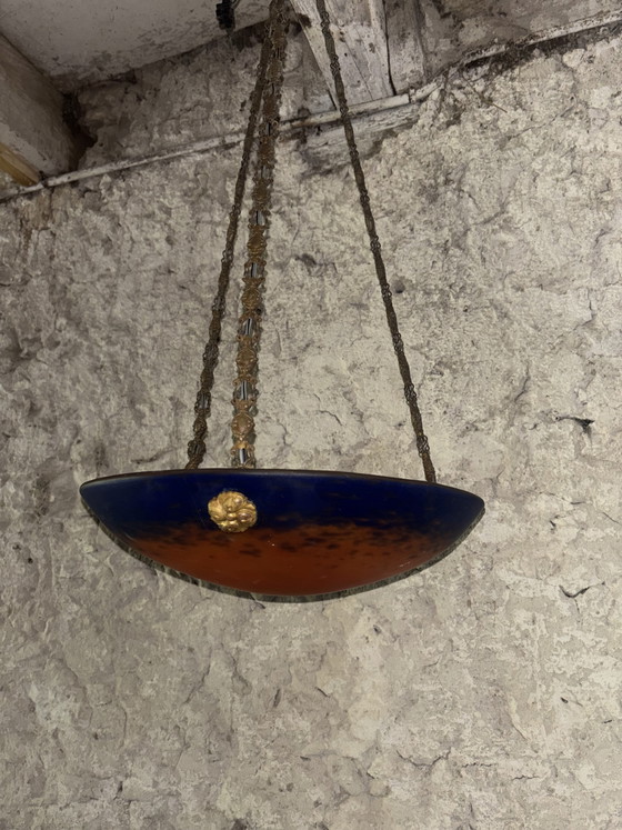 Image 1 of Franse Art Nouveau Muller Frères-lamp