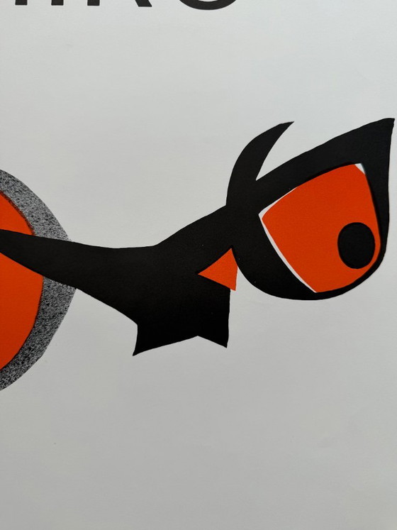 Joan Miró (1893–1983), Eaux Fortes et Lithographies, Palais Bénédictine, Fécamp, 1988, Affiche d'exposition (photo 5 of 8)