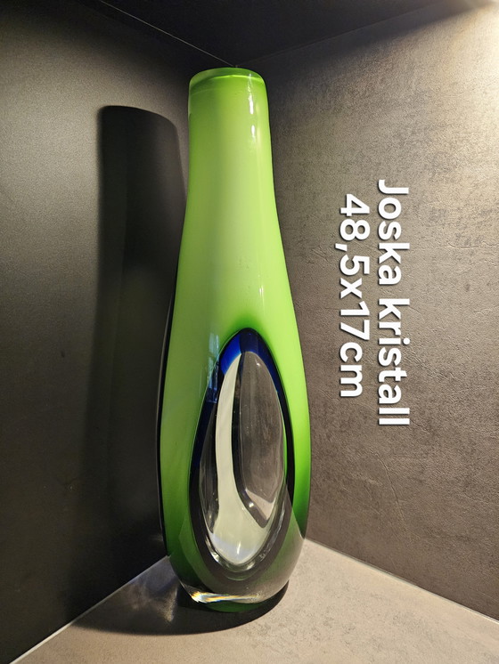 Image 1 of Große, besondere Vase von Joska Kristal