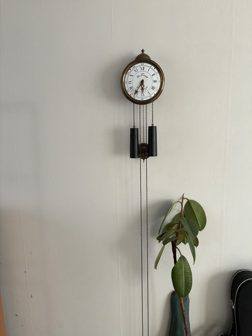 Wandklok le temps, reparatie aan uurwerk nodig