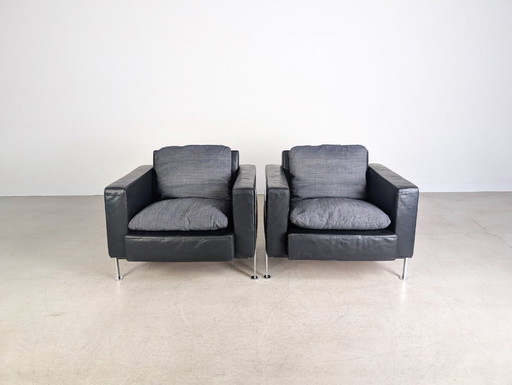 2x Originele Hans Kaufeld fauteuil RH 302 Robert Haussmann Bauhaus