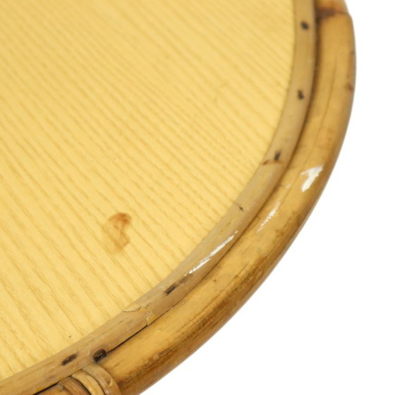 Image 1 of Set vintage di sedie in rattan Poltrone Boho