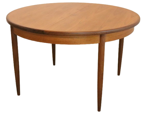 G-Plan table ronde à rallonge 'Glapwell' vintage