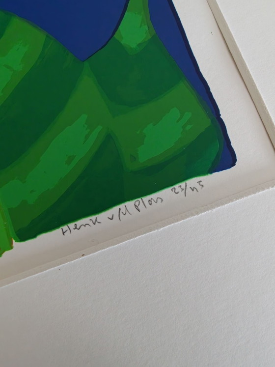 Sérigraphie * Henk van der Plas – Lithographies et sérigraphies, Verre, Papier (photo 2 of 10)