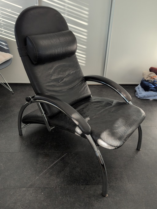 Fauteuil relax attribué à Ingmar Relling – design norvégien