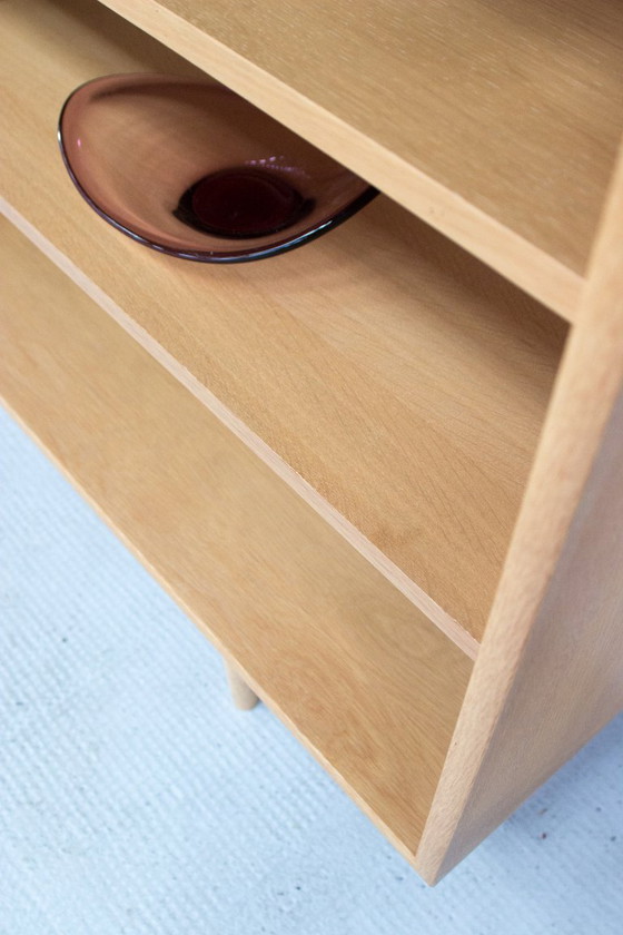 Image 1 of WK Möbel libreria a ripiani alti in rovere vintage