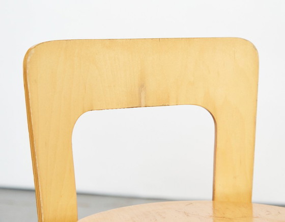 Image 1 of Set van twee Alvar Aalto kinderstoelen N65 voor Artek