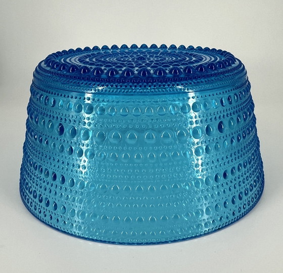 Image 1 of Scodella Iitalla Kastehelmi Tauperle di Oiva Toikka 1964 Vintage Finlandia Nuutajärvi Arabia