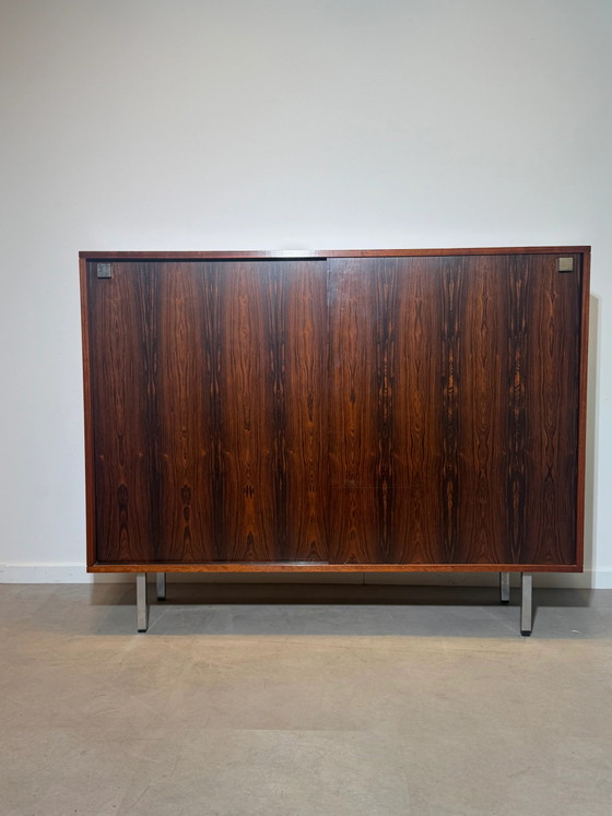 Image 1 of Alfred Hendrickx dressoir voor Belform – Palissanderhouten kast met lades