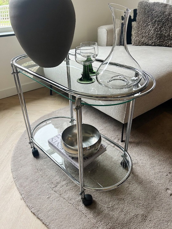 Image 1 of Carrello di servizio vintage Gallotti & Radice Riki T52 – design anni '70