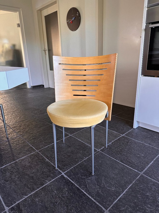 Set of 4 DC Harmonica Dining chairs – Dick Spierenburg/Castelijn – Iron (photo 2 of 5)