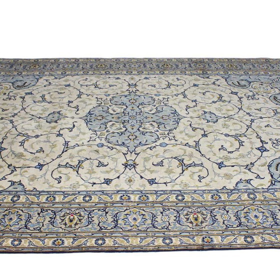 Image 1 of Handgeknoopt Perzisch tapijt Keshan Patina 360X247