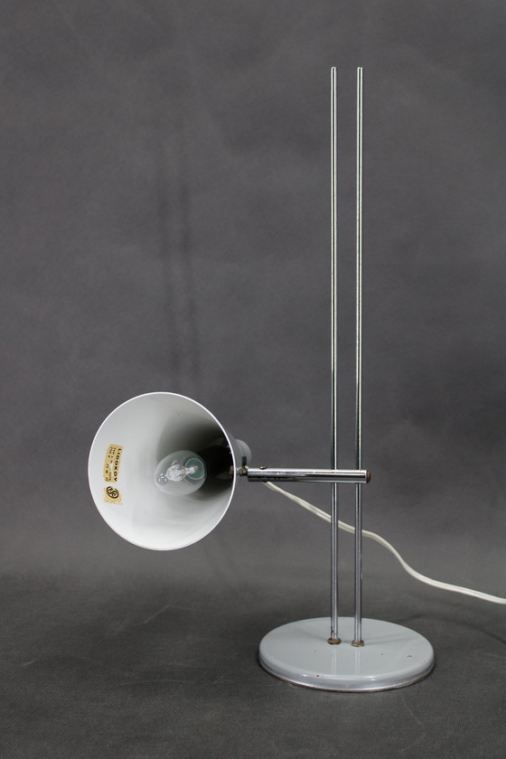 Image 1 of 1960er Josef Hurka Tischleuchte für Lidokov, Tschechoslowakei