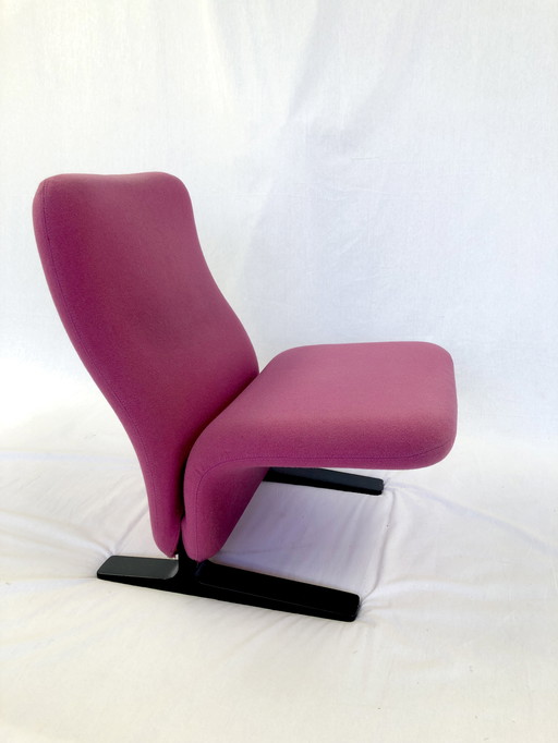 Loungestoel 'Concorde' van Pierre Paulin voor Artifort F780, jaren 1980