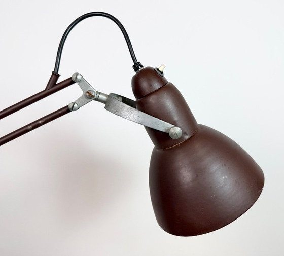 Image 1 of Vintage Brown Architect Table Lamp from Napako, 1950s