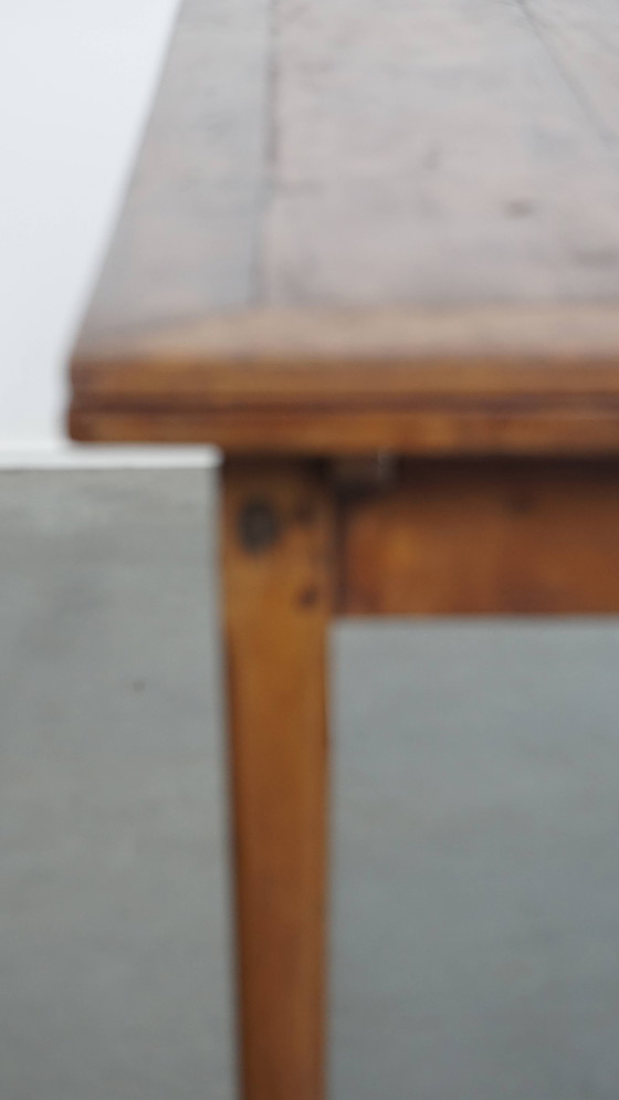 Image 1 of English antique extendable dining table