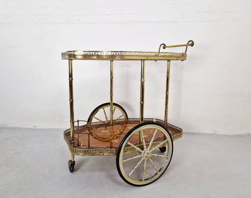 Chariot de bar vintage, Italie, années 1970