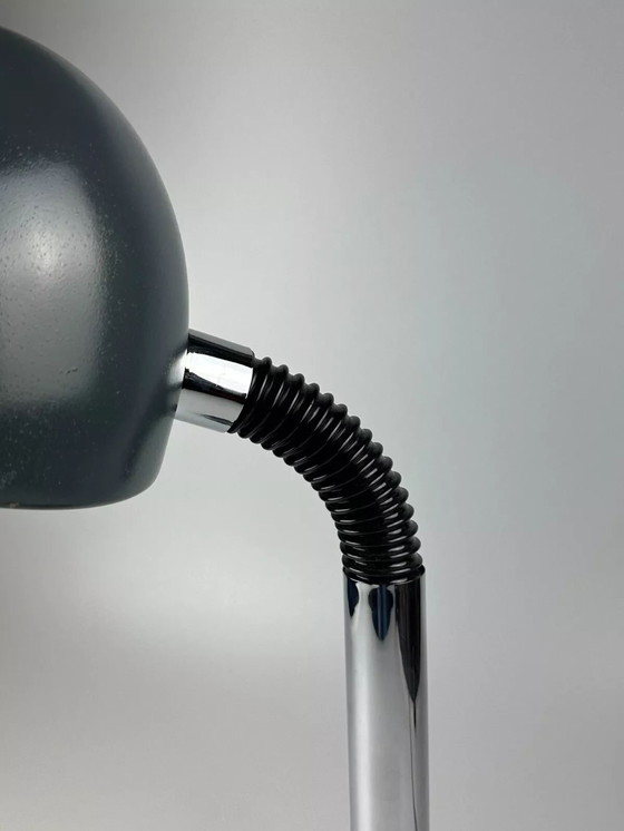 Image 1 of Lampada da tavolo anni '60-'70 Egon Hillebrand lampada a sfera design in metallo Space Age