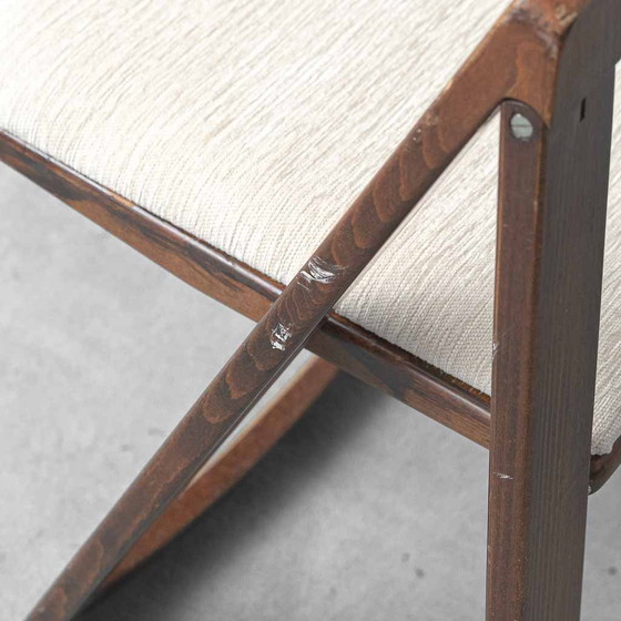 Set van 4 Trieste Klapstoelen van Jacober & Bazzani, Vintage Jaren 70 Moderne Antiek – Wood (photo 9 of 9)
