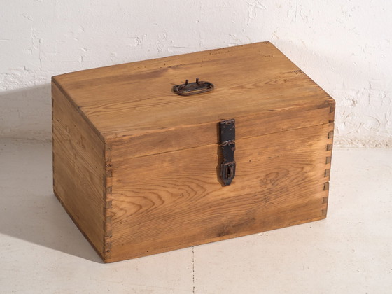 Kleine antieke opbergkist (ca. 1920) #3 – Ladekasten, Rustic (photo 14 of 40)