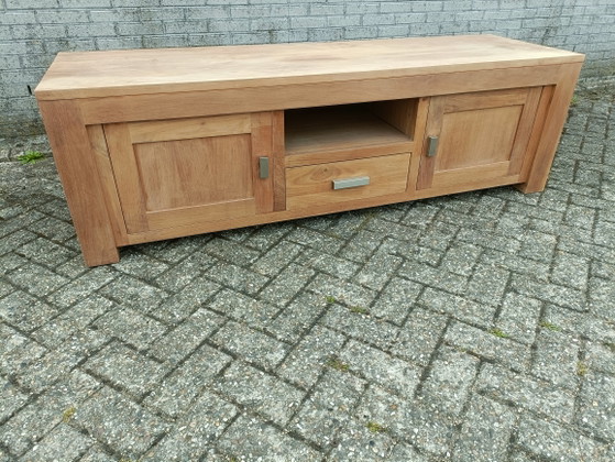 Image 1 of Massief Teakhouten TV Meubel