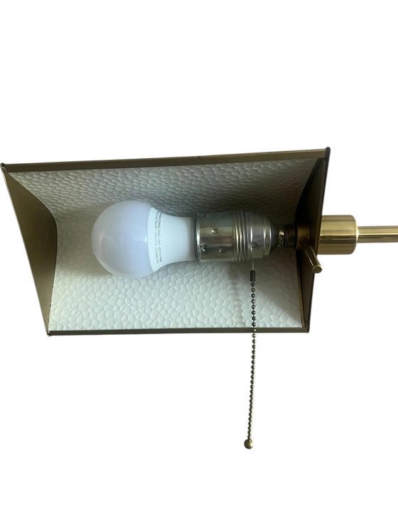 Vintage Messing Vloerlamp met Scharnierende Arm – Verstelbare Leeslamp Jaren 70 Stijl – Mid Century Modern (photo 8 of 17)