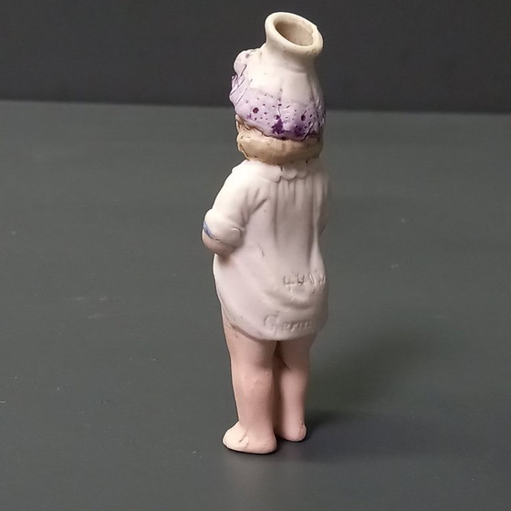 Image 1 of Victorian Bisque Porcelain Figurines - Set