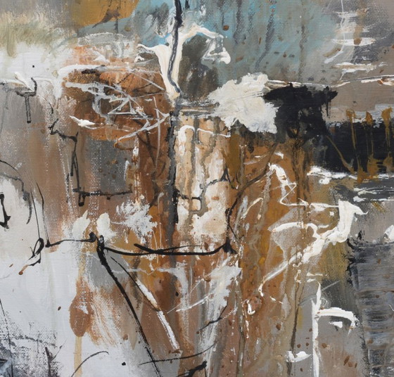La topologia di un villaggio fantasma – Dipinti e disegni, Canvas (photo 3 of 5)