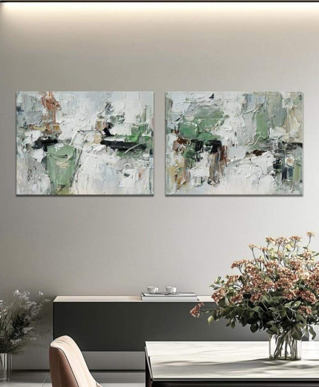 Stefano. Abstract Expressionisme. Glacier Garden. | €300 | Whoppah, image size:1058x1280