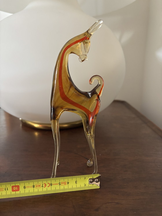 Vintage Murano Style Art Glass Donkey Figurine – Italy, 1960s/70s – Sculture, Murano Glass (photo 6 of 10)