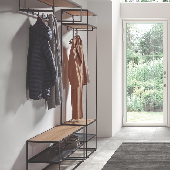 Image 1 of Castle Line Oak Natural wall rack