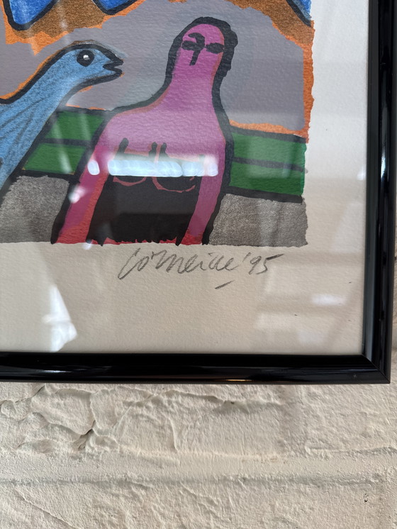 Image 1 of Abstracte litho van Corneille.