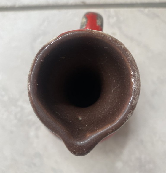 Image 1 of Jarrón de lava roja de Jopeko modelo 7201-21