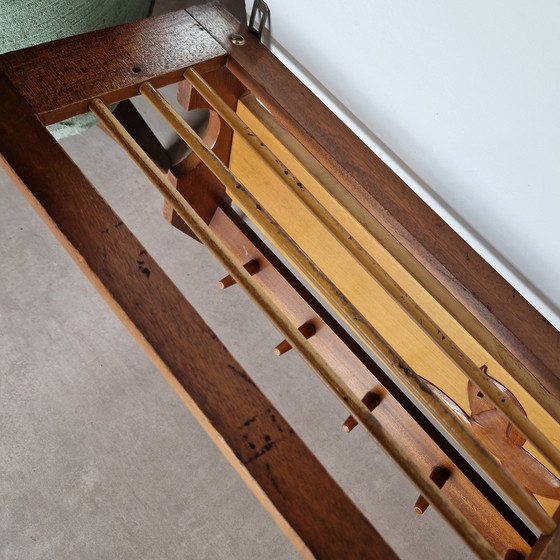 Image 1 of Appendiabiti vintage anni '60, appendiabiti da parete in legno danese