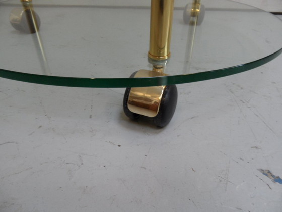 Image 1 of Vintage brass trolley