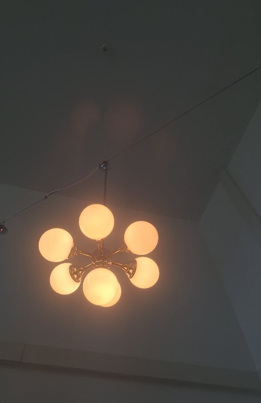Vintage Sputnik Lamp, 1970s