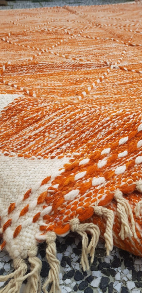 Image 1 of Handgeknoopt Berber tapijt wol 346x212cm