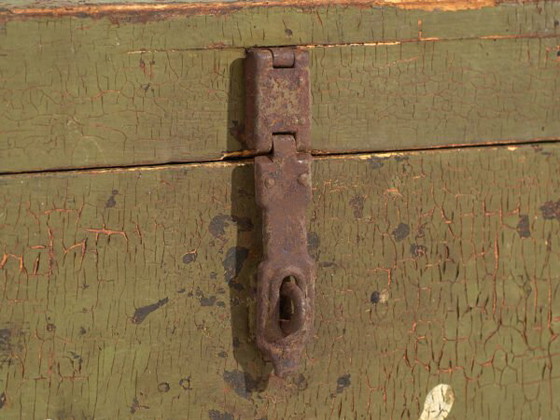 Antike grüne Truhe (ca. 1920) #20 – Kommoden, Rustic (photo 17 of 39)