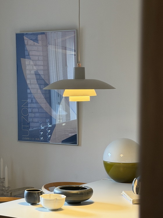 Image 1 of Louis Poulsen PH 4/3 pendant lamp, designed by Poul Henningsen, in Classic White