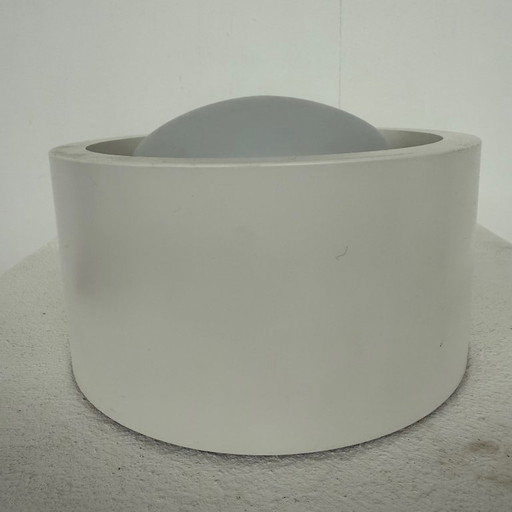 Ceiling/wall lamp white bakelite 1970s