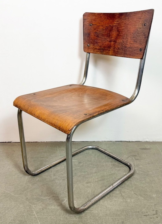 Image 1 of Chaise d'atelier vintage, années 1960