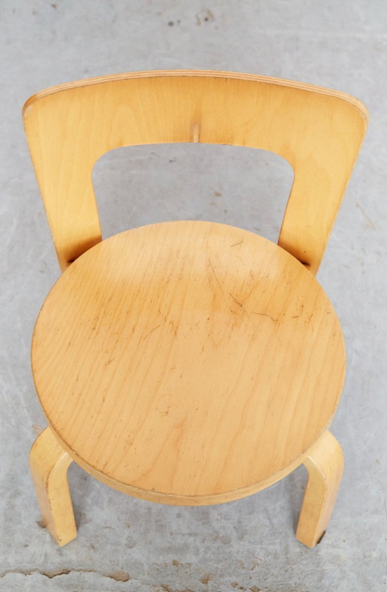 Image 1 of Set van twee Alvar Aalto kinderstoelen N65 voor Artek