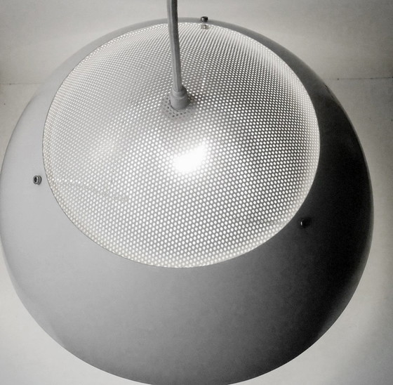 Image 1 of Paar grote vintage hanglampen - Safari - Christian Hvidt - Nordisk - 1970