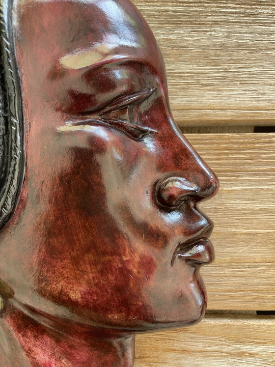 Image 1 of Set of vintage wall masks R. Scali