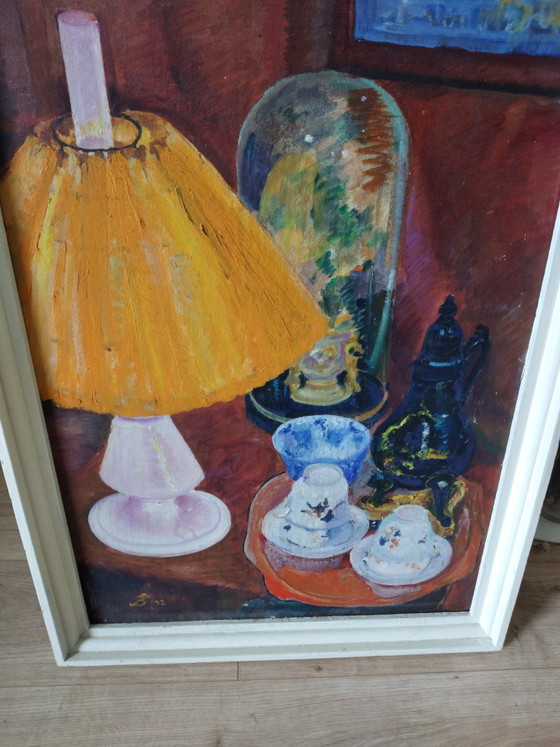 Image 1 of Interior painting, oil.